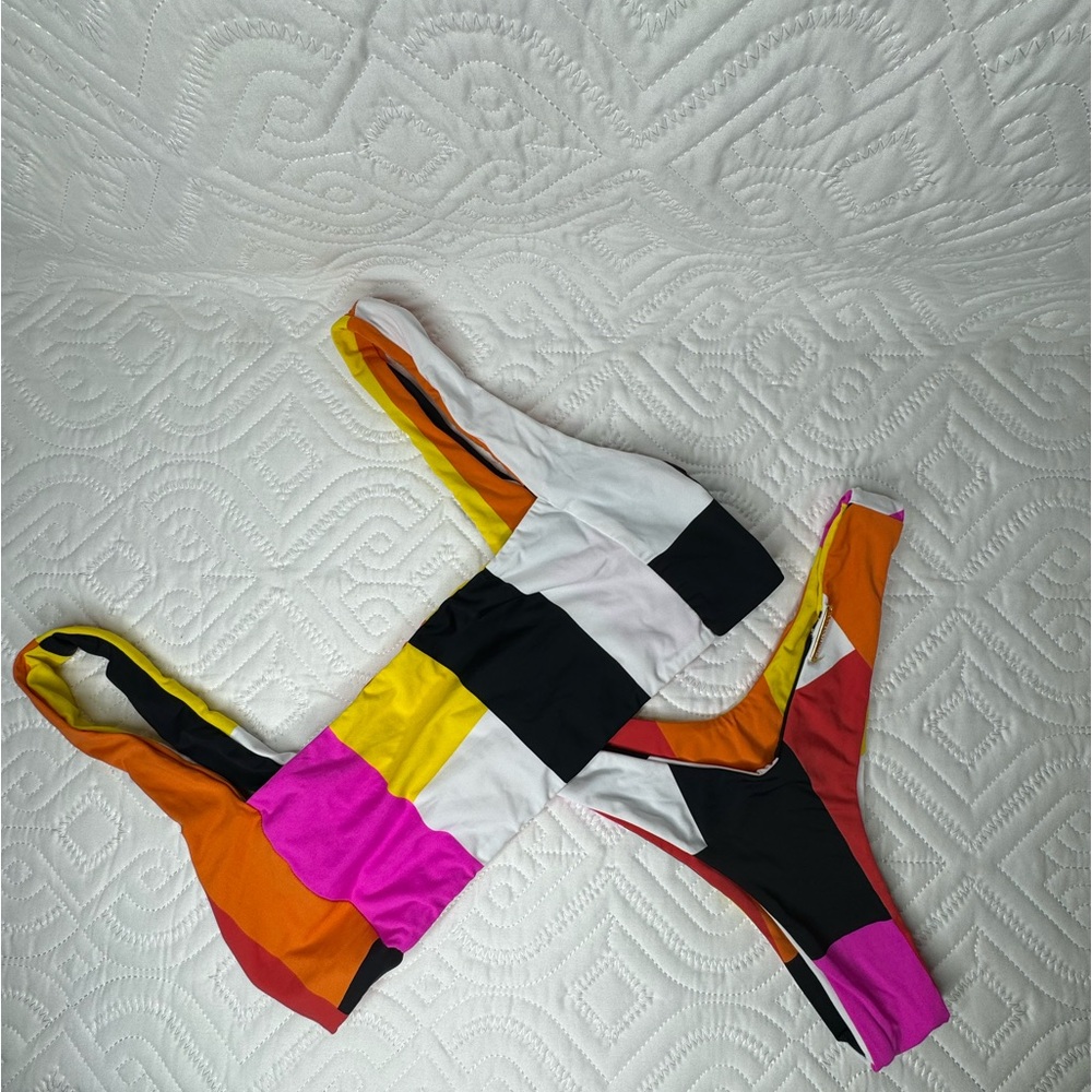 San Lorenzo Reversible 2 Pcs Bikini Retro  Print Size L